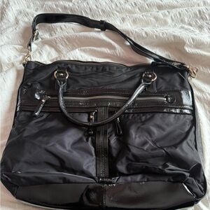 Banana Republic Black Leather Bag